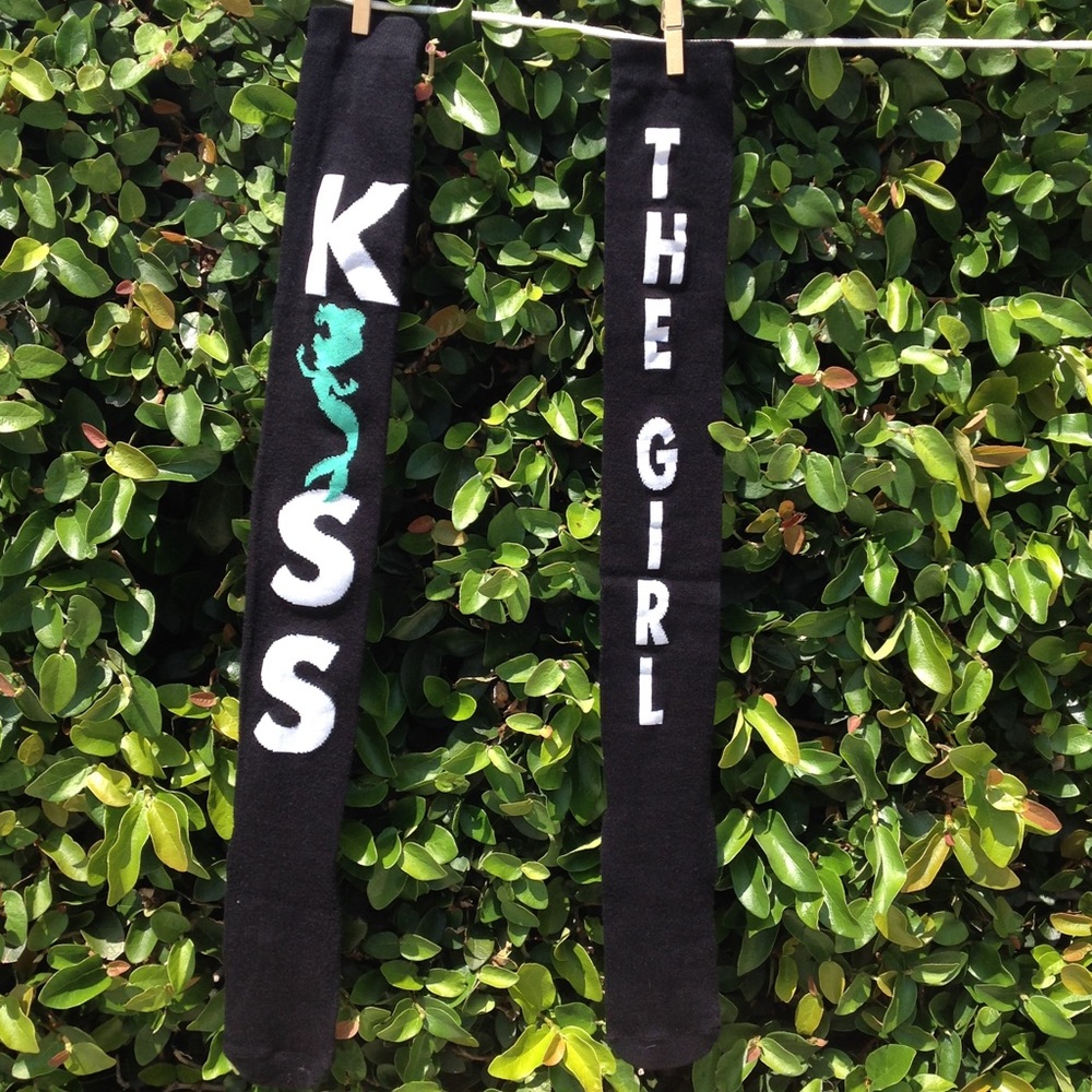 Over the knee socks